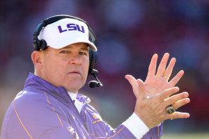 Les Miles reads Greg McElroy on ESPN's 