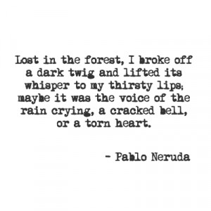 year ago with 17 notes pablo neruda quote poetry quotes