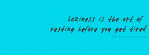 Click to get this lazyness art timeline banner