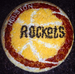 Houston Rockets Pizza
