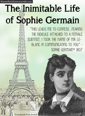 The Inimitable Life of Sophie Germain