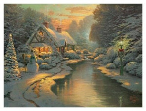 Christmas Cards[Paisagens Natalinas Flores e postais]