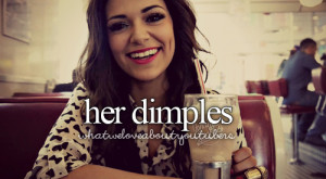 ... include: bethany mota, dimples, dimples like mine, girly and youtube