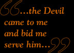... claim to see the Devil? Read an excerpt from Tituba’s examination