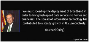 More Michael Oxley Quotes