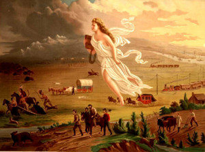 Westward the course of destiny. George A. Crofutt, 1873.