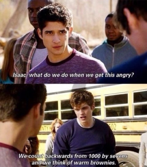 funny, quote, scott mccall, teen wolf, tyler posey, isaac lahey ...