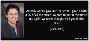 Zach Braff Quote Courtesy Izquotes