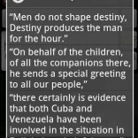 View bigger - Fidel Castro Quotes for Android screenshot