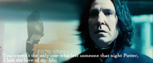 Snape/Lily Quote - harry-potter Photo