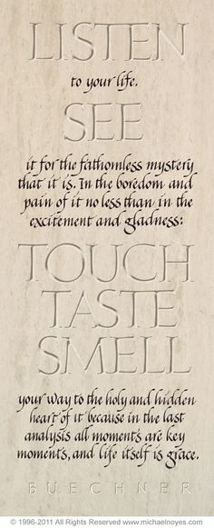 ... fathomless mystery keys moments frederick buechner quotes calligraphy