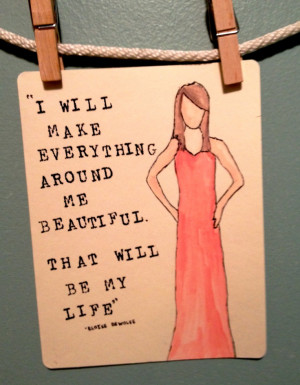 Beautiful Life. Life. Eloise dewolfe. Quote card. Blank card. Snail ...