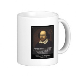 William Shakespeare Quote: Julius Caesar Mugs