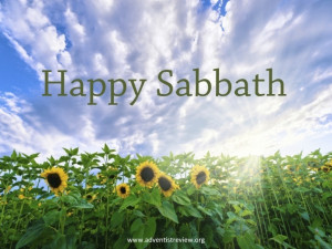 Happy Sabbath...