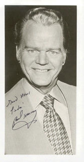 Autographs: PAUL HARVEY - INSCRIBED PHOTOGRAPH SIGNED