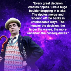 The seventh Doctor