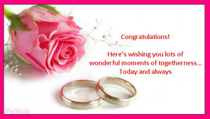 Congratulations Getting Married Quotes Congratulations on getting
