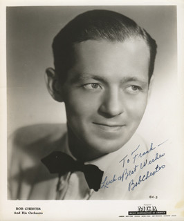 Flory Inscribed Photograph