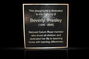 Dedication And Recognition Plaques