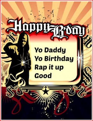 Rap Birthday Card for Dad
