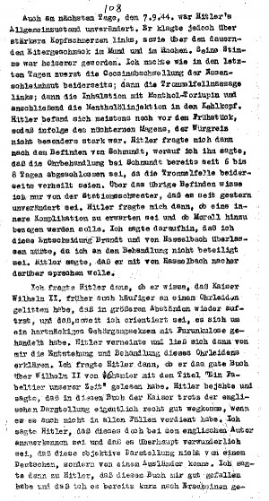 Doctor quotesHitler's views on Führer-Biographers, on September7 ...