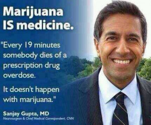 Dr Sanjay Gupta Medical Marijuana Quote