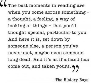 The History Boys' Quote (Alan Bennett)