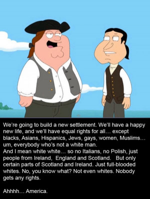 Peter Griffin on America