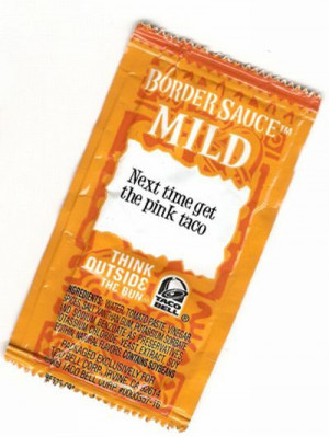 Taco Bell Sauce Packets
