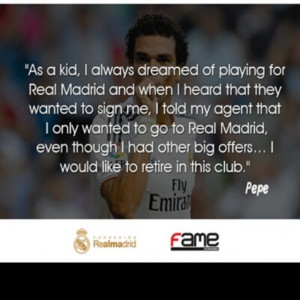 mpi quotes academy egypt halarealmadrid pepe quote realmadrid no