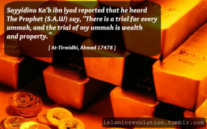 Sayyidina Ka’b ibn lyad reported that he heard The Prophet (S.A.W ...