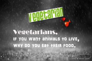 Funny Vegetarian Quotes