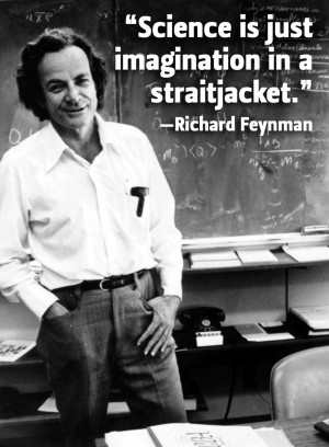 Science is just imagination in a straitjacket