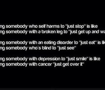 Eating Disorders Self Harm Quotes