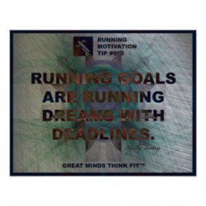 Motivational Running Quote #005 Poster