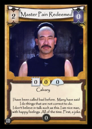 Evil Betty (Kung Pow) hahahaha!!! Kari Mackey, you need to see this!!!