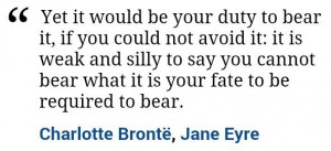 Charlotte Bronte Jane Eyre quote