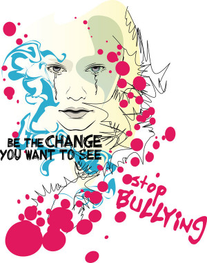 Anti Bullying T-shirt Design by danyl19