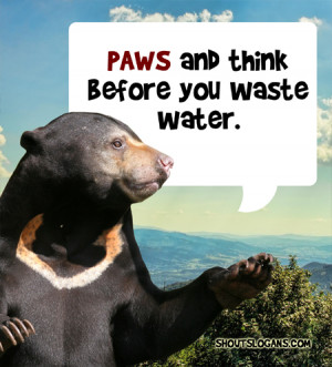 50 Best Save Water Slogans, Quotes and Posters