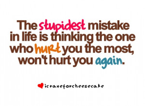stupid mistake