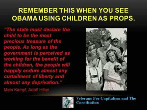 ... used kids as propaganda and banned all Jews from owning firearms