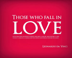 Leonardo Da Vinci Quote | Love Quotes By Famous Authors