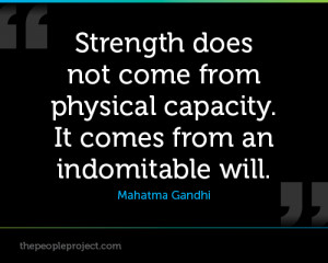 ... . - Mahatma Gandhi http://www.thepeopleproject.com/share-a-quote.php