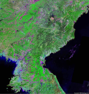 North Korea Satellite Photo