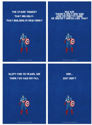 Captain America Quotes and Sayings
