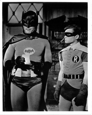 Batman Robin Adam West Burt...