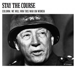 No, you are not mistaken: that's General Patton.
