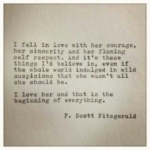 fell in love | fitzgerald