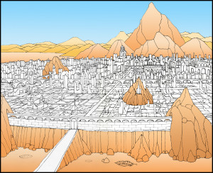 Dark Horse Prancing Through