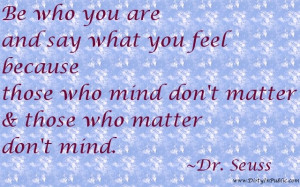Dr. Seuss | Favorite Quote